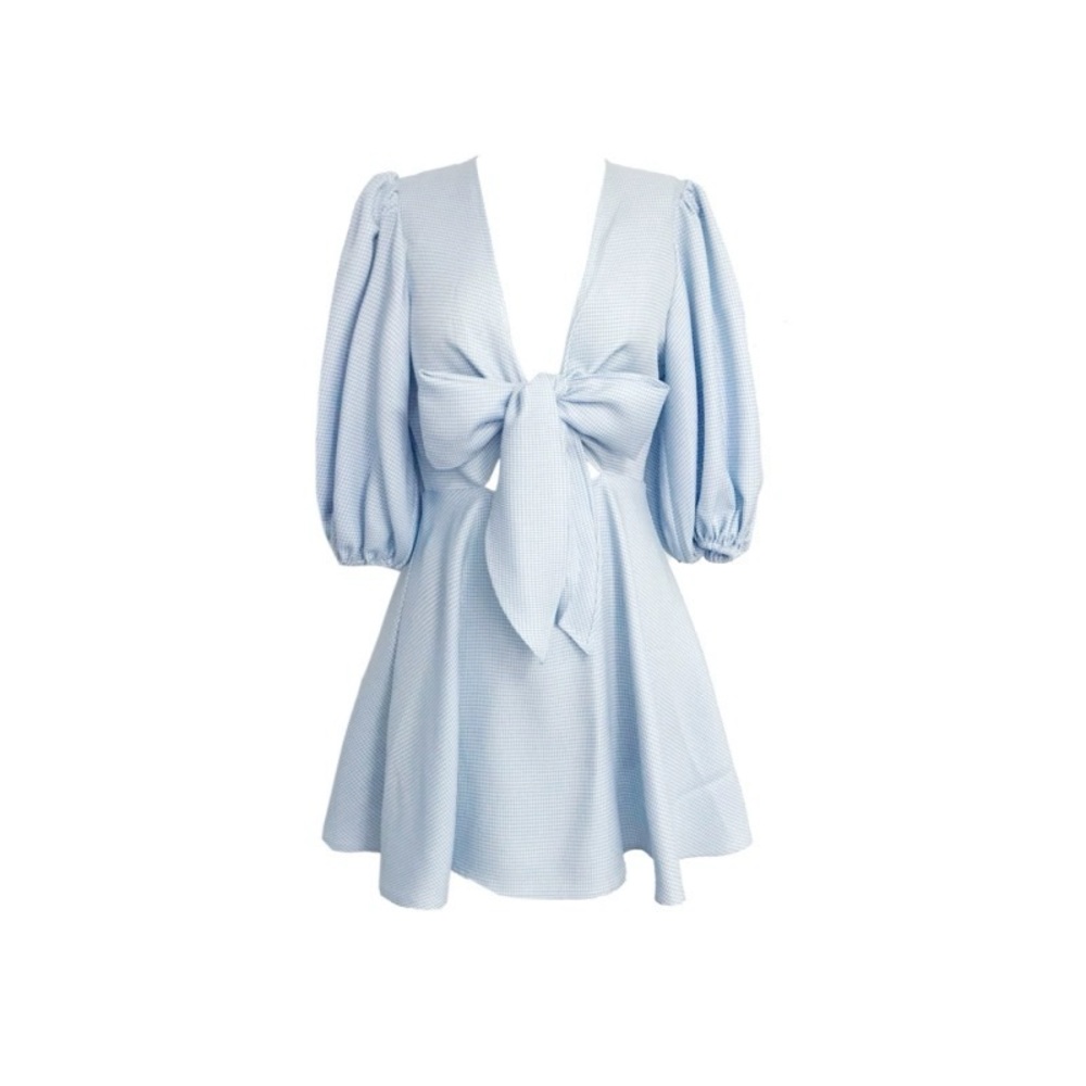 Mood Miura Blue Dress For Women - Picture 4 of 7